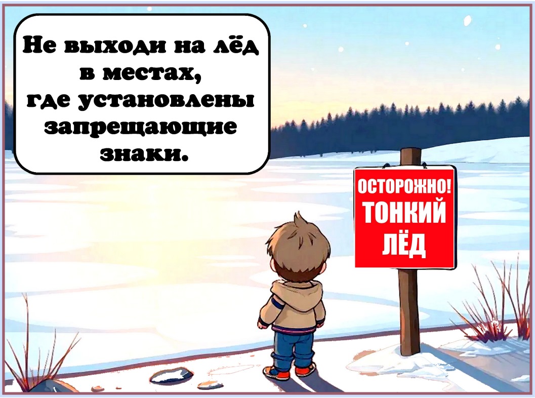 Водный объект зимой 1